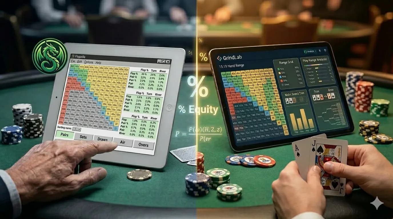 GrindLab vs Flopzilla : L'Analyse de Ranges Comparée