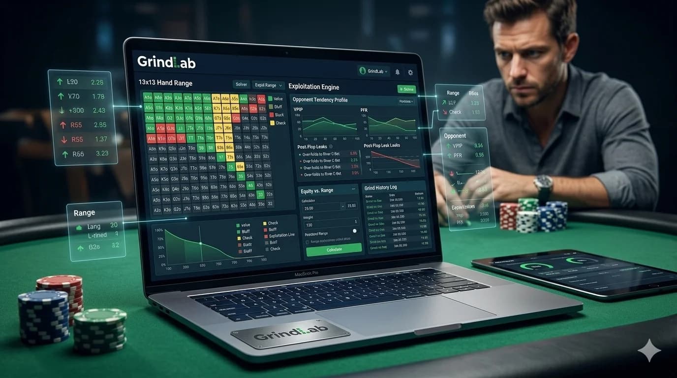 C'est quoi GrindLab ? L'outil d'exploitation poker concu pour les grinders