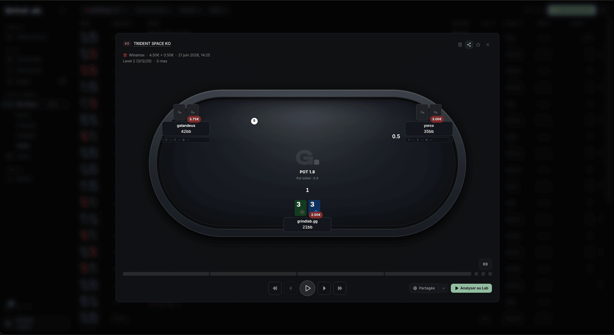 Import and replay your hands